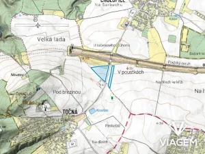 Prodej podílu pole, Praha - Točná, 17848 m2