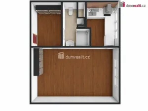 Pronájem bytu 1+1, Praha - Chodov, Ledvinova, 30 m2