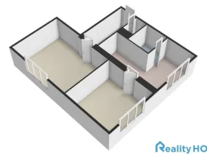 Prodej bytu 2+1, Bechyně, Písecká, 46 m2