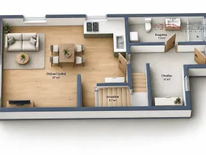 Prodej rodinného domu, Stochov, U Statku, 114 m2
