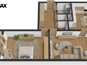 Prodej bytu 2+1, Hradec Králové - Moravské Předměstí, Sekaninova, 61 m2