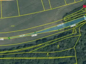 Prodej pole, Zruč nad Sázavou, 921 m2
