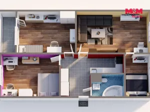 Prodej bytu 4+1, Sokolov, Závodu míru, 84 m2