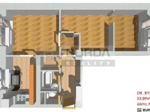Prodej bytu 2+1, Neratovice, 66 m2