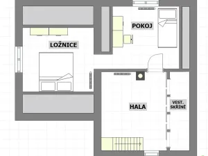 Prodej rodinného domu, Dobřív, 100 m2
