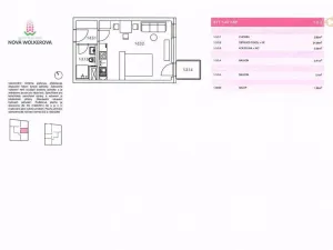 Pronájem bytu 1+kk, Olomouc, Eduarda Hamburgera, 31 m2