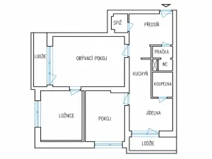 Prodej bytu 3+1, Zlín, Přílucká, 90 m2