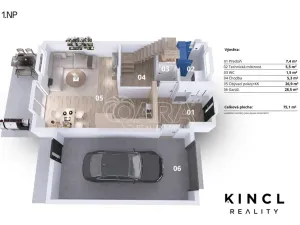 Prodej rodinného domu, Nymburk, Josefa Jaškeho, 103 m2