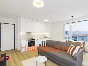 Pronájem bytu 2+kk, Praha - Holešovice, U Pergamenky, 55 m2