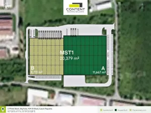Pronájem výrobních prostor, Most - Velebudice, Skyřická, 8712 m2