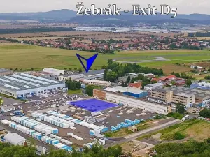 Pronájem komerčního pozemku, Hořovice, 400 m2