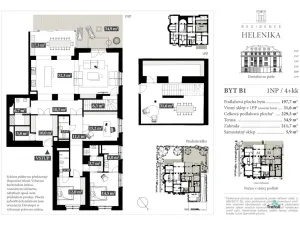 Pronájem bytu 5+kk, Praha - Vinohrady, Helénská, 230 m2