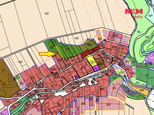 Prodej zahrady, Chlístovice, 300 m2