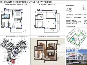 Prodej bytu 3+kk, Qerret, Albánie, 72 m2