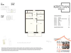 Prodej bytu 2+kk, Hradec Králové, Pod Zámečkem, 57 m2