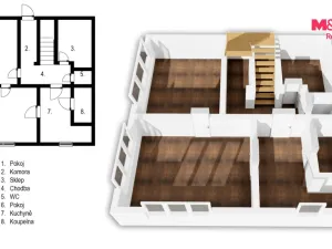 Prodej rodinného domu, Rychnov nad Kněžnou, Na Láni, 160 m2