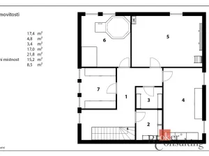 Prodej rodinného domu, Sloup v Čechách, Polní, 279 m2