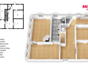 Prodej rodinného domu, Dolní Poustevna - Marketa, 140 m2