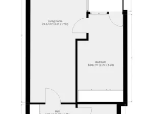 Pronájem bytu 2+kk, Praha - Střížkov, Střížkovská, 50 m2