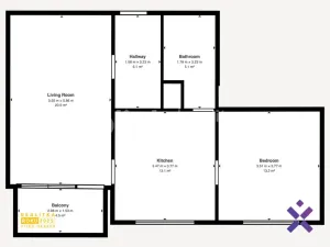 Pronájem bytu 2+1, Zlín, 2. května, 61 m2