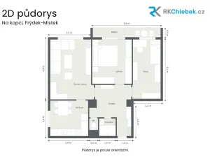 Prodej bytu 3+1, Frýdek-Místek, Na Kopci, 73 m2