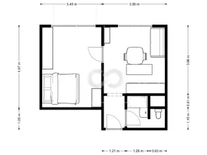 Prodej bytu 2+kk, Písek, Budovatelská, 40 m2