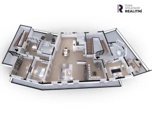 Pronájem bytu 5+1, Kroměříž, náměstí Míru, 178 m2