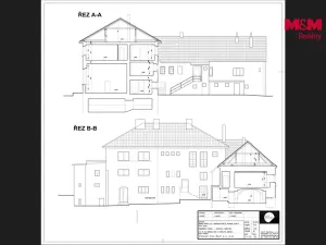 Prodej činžovního domu, Liběchov, nám. V. Levého, 1120 m2