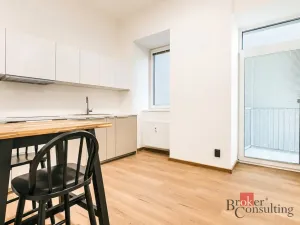 Pronájem bytu 1+kk, Brno - Zábrdovice, Bratislavská, 28 m2