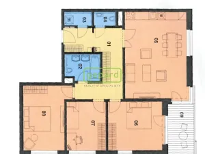 Prodej bytu 4+kk, Praha, Učňovská, 99 m2