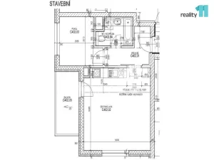 Pronájem bytu 2+kk, Praha - Uhříněves, U uhříněveské obory, 43 m2