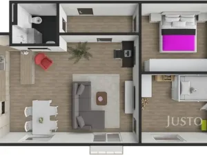 Prodej bytu 2+kk, Písek - Pražské Předměstí, Pražská, 72 m2