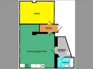 Pronájem bytu 2+kk, Jilemnice, Dolení, 61 m2