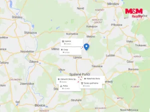 Prodej pozemku pro bydlení, Spálené Poříčí - Lipnice, 855 m2
