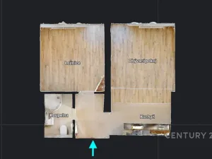 Pronájem bytu 2+kk, Ostrava - Zábřeh, U Studia, 36 m2