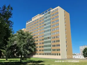 Pronájem bytu 2+kk, Ostrava - Zábřeh, U Studia, 36 m2