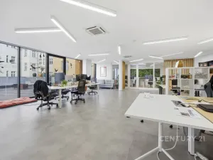 Pronájem kanceláře, Praha - Smíchov, Na Zatlance, 232 m2