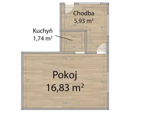 Prodej chaty, Černošín - Lažany, 41 m2