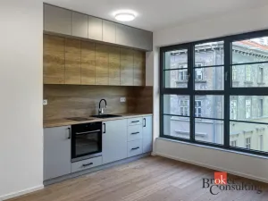 Pronájem bytu 1+kk, Brno - Zábrdovice, Bratislavská, 32 m2