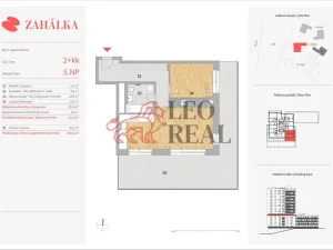 Pronájem bytu 2+kk, Praha - Modřany, Mezi vodami, 56 m2