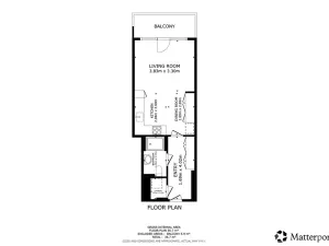 Pronájem bytu 1+kk, Praha - Karlín, Švarcova, 36 m2