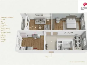 Prodej bytu 3+1, Sokolov, Jelínkova, 83 m2