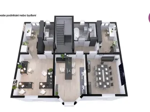 Pronájem ordinace, Ostrava, Ocelářská, 300 m2
