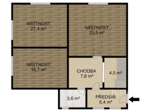 Prodej rodinného domu, Olešná, 215 m2