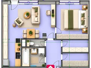 Prodej bytu 2+kk, Pohořelice, Znojemská, 60 m2