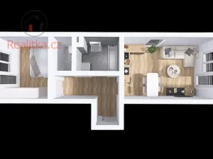 Prodej bytu 2+kk, Mělník, Vlasákova, 58 m2