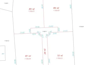 Prodej pozemku pro bydlení, Spálené Poříčí - Lipnice, 851 m2