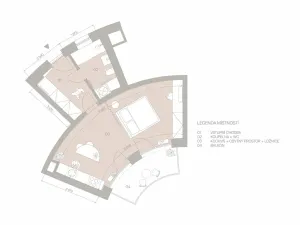 Prodej bytu 2+kk, Brno, 42 m2