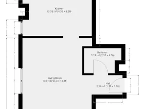 Pronájem bytu 1+1, Praha - Letňany, Chotěšovská, 39 m2
