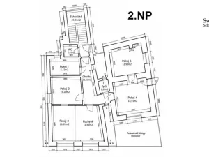 Prodej rodinného domu, Klobuky, Náměstí J. Š. Baara, 223 m2